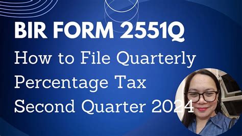 2551q deadline 2024|Percentage Tax .